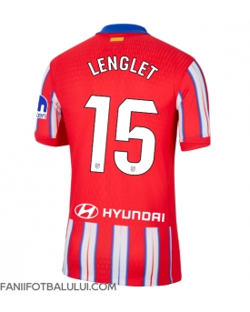 Atletico Madrid Clement Lenglet #15 Tricou Fotbal Replică 2024-25 Barbati Acasa